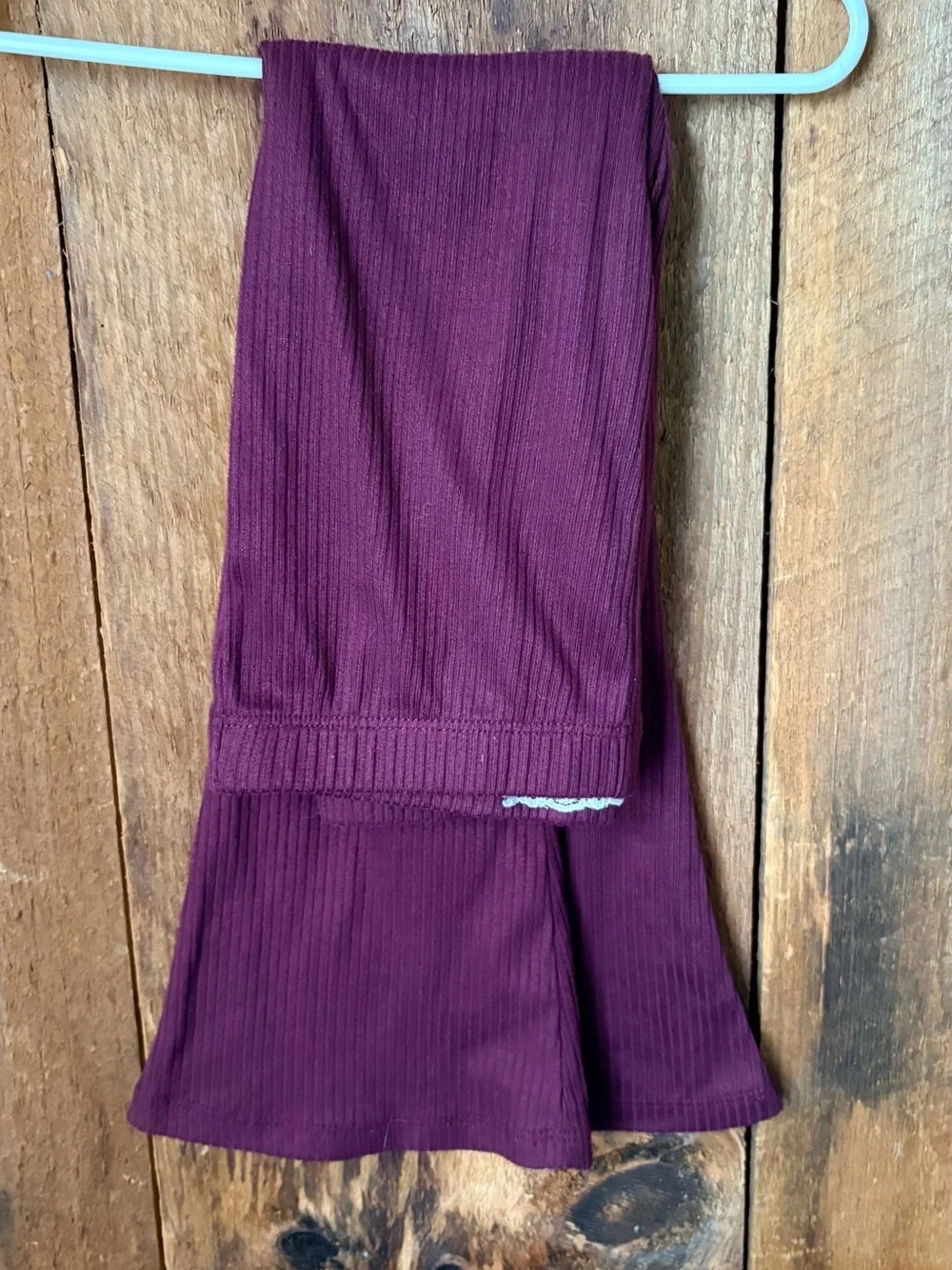 btween Purple Cardigan with Pink Daisy Pattern